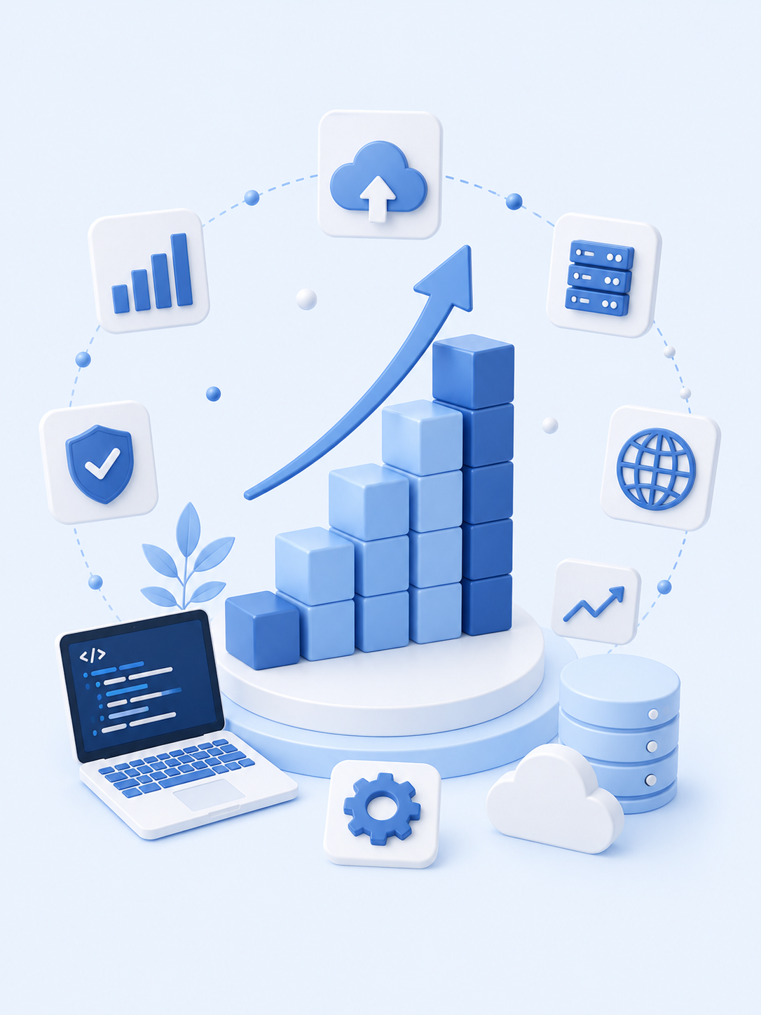 Scalable digital product interface