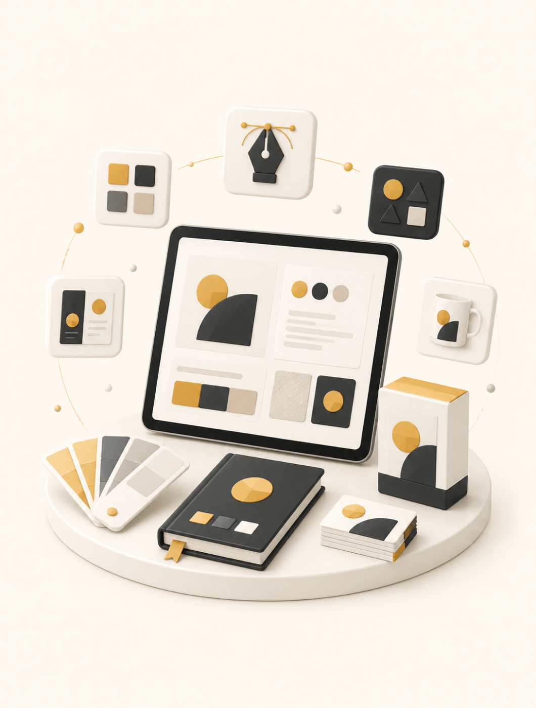 Branding and visual identity work